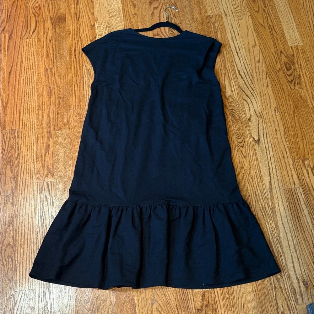 Zara Woman’s Black V Neck Dress Size M